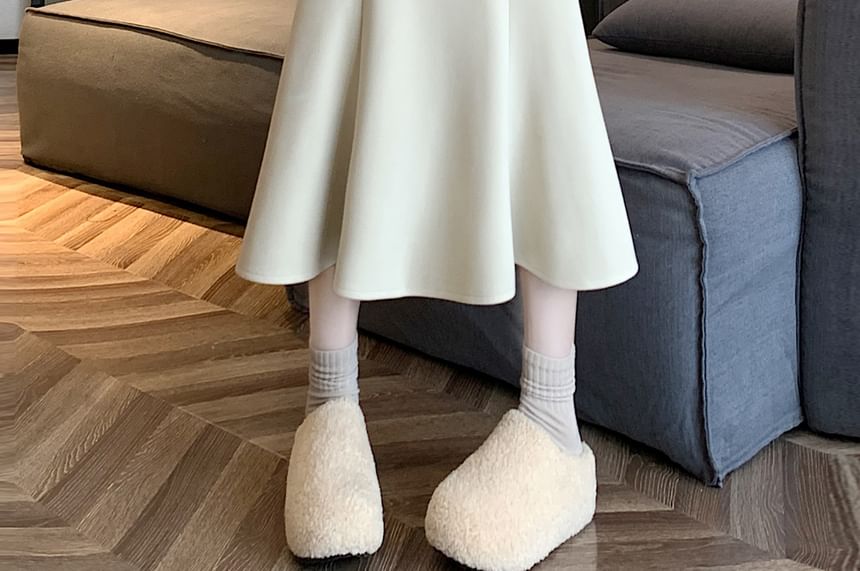 High Waist Midi Mermaid Skirt