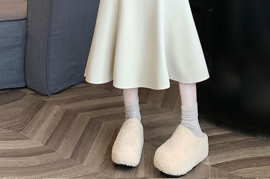 High Waist Midi Mermaid Skirt