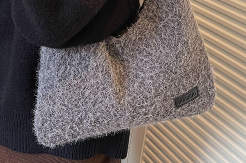 Fuzzy Shoulder Bag