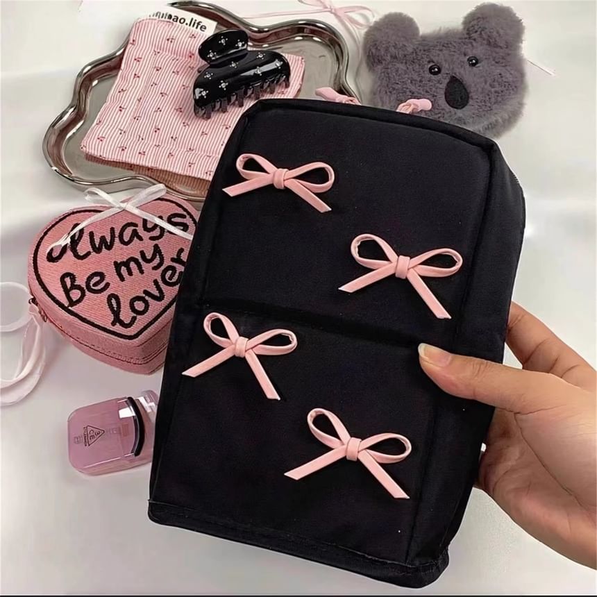 Bow Makeup Pouch