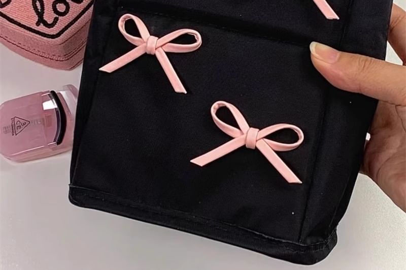 Bow Makeup Pouch