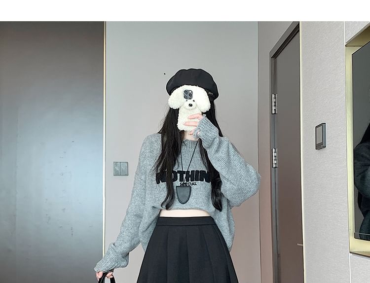 High Rise Plain Mini Pleated Skirt