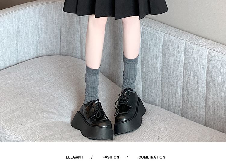 High Rise Plain Mini Pleated Skirt