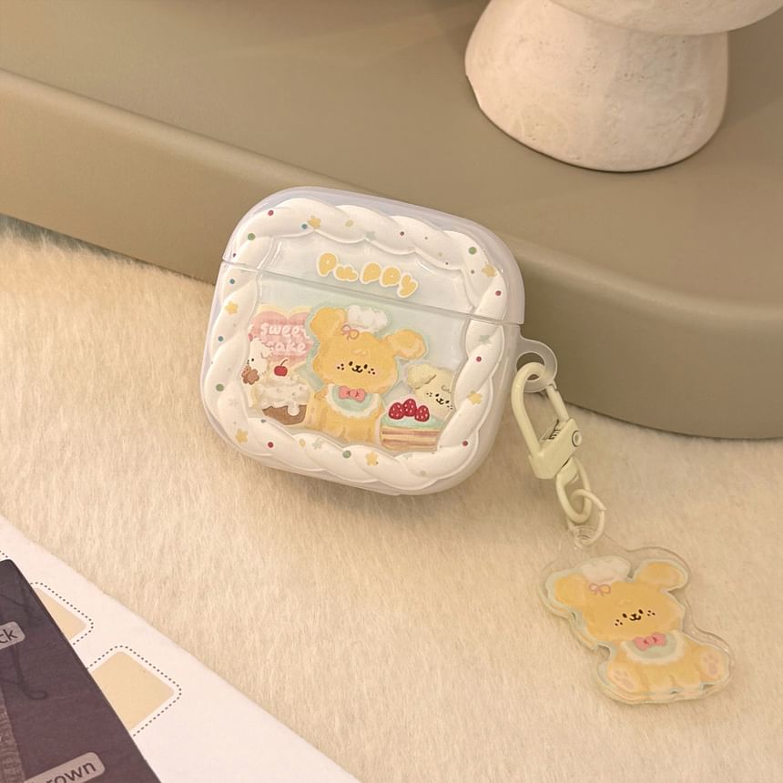 Dessert Dog Apple AirPods / Pro Earphone Case Skin with Charm
