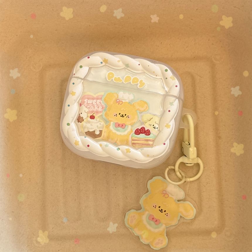 Dessert Dog Apple AirPods / Pro Earphone Case Skin with Charm