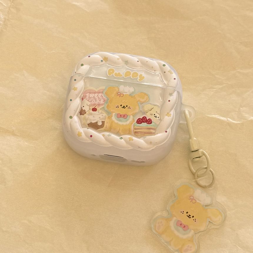 Dessert Dog Apple AirPods / Pro Earphone Case Skin with Charm