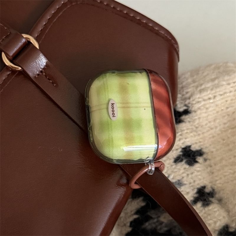 Plaid Apple AirPods / Pro Earphone Case Skin