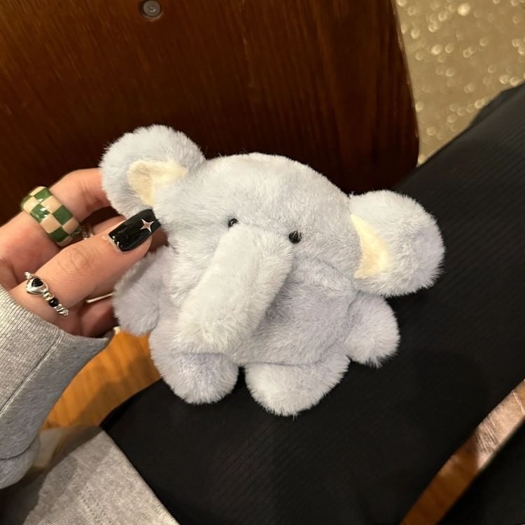 Elephant Chenille Apple AirPods / Pro Earphone Case Skin