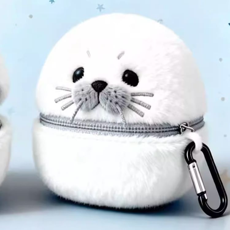 Seal Chenille Apple AirPods / Pro Earphone Case Skin