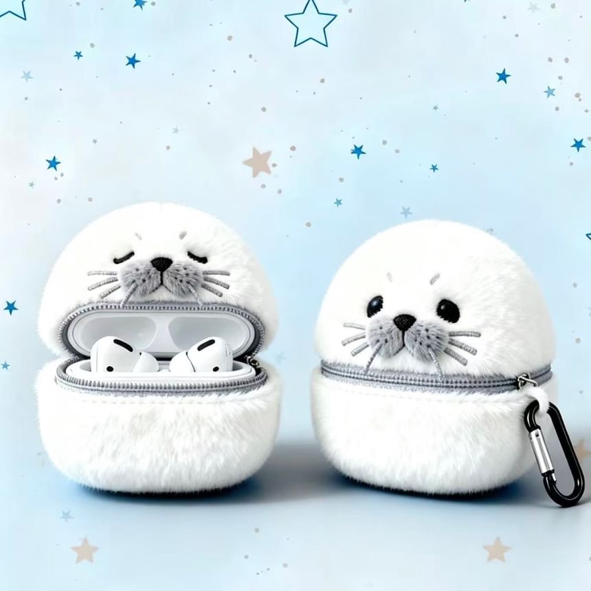 Seal Chenille Apple AirPods / Pro Earphone Case Skin