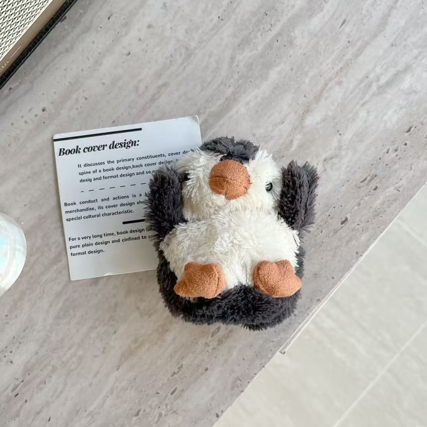 Penguin Chenille Apple AirPods / Pro Earphone Case Skin