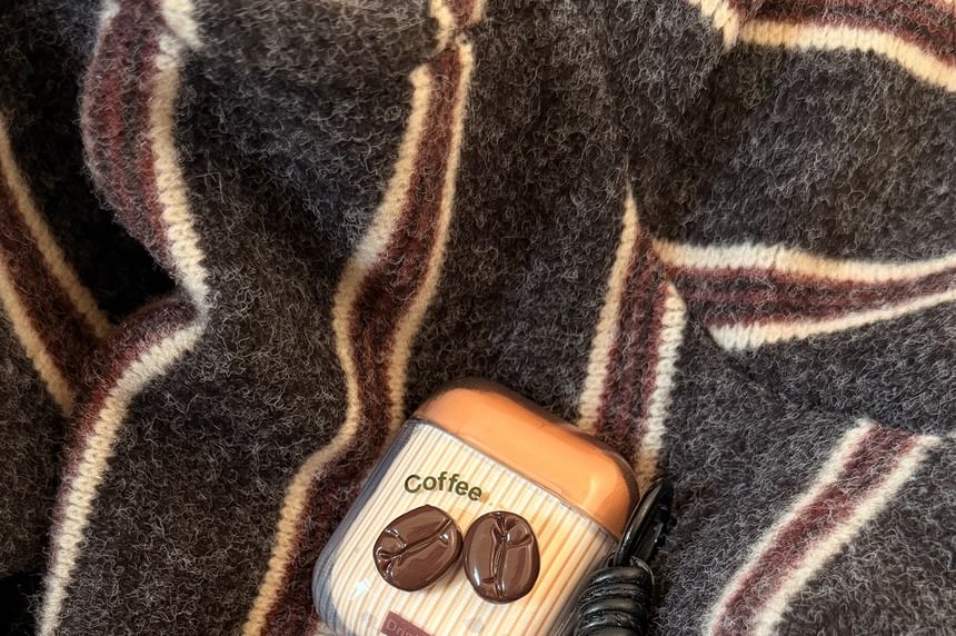 Coffee Bean Apple AirPods / Pro Earphone Case Skin / Strap / Set