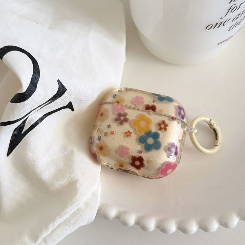 Floral Apple AirPods / Pro Earphone Case Skin