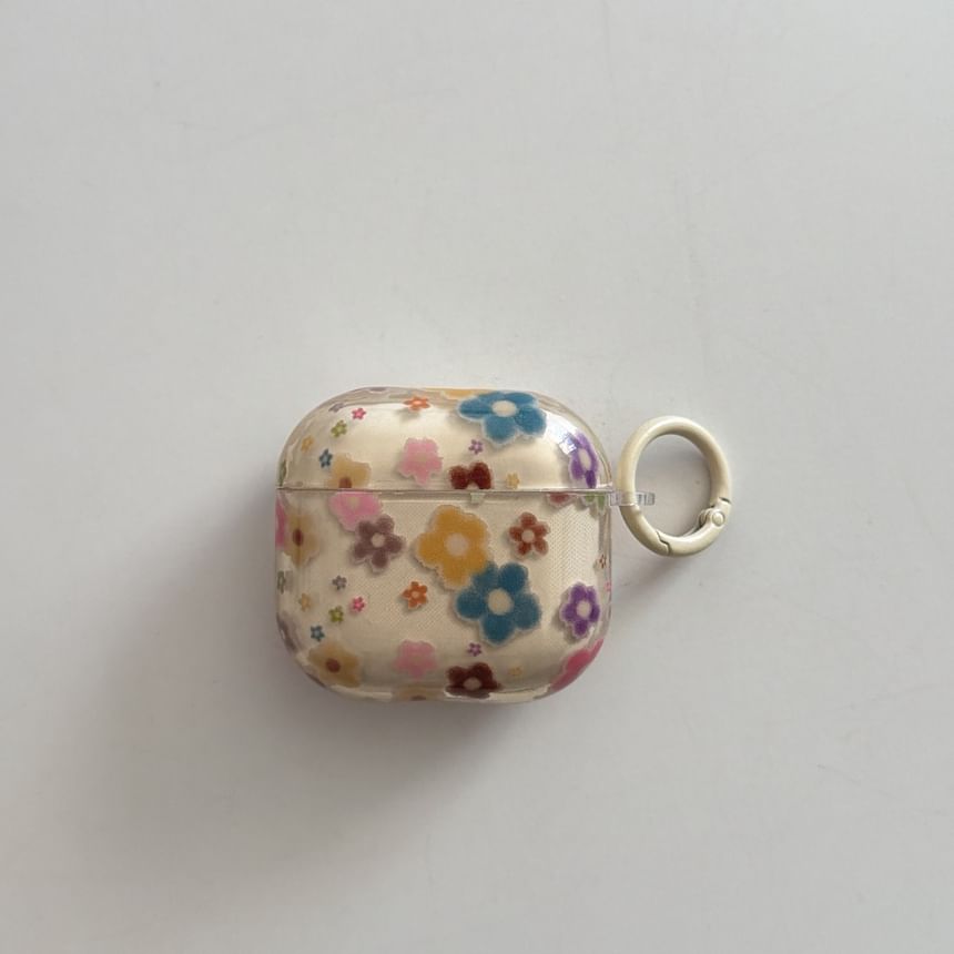 Floral Apple AirPods / Pro Earphone Case Skin