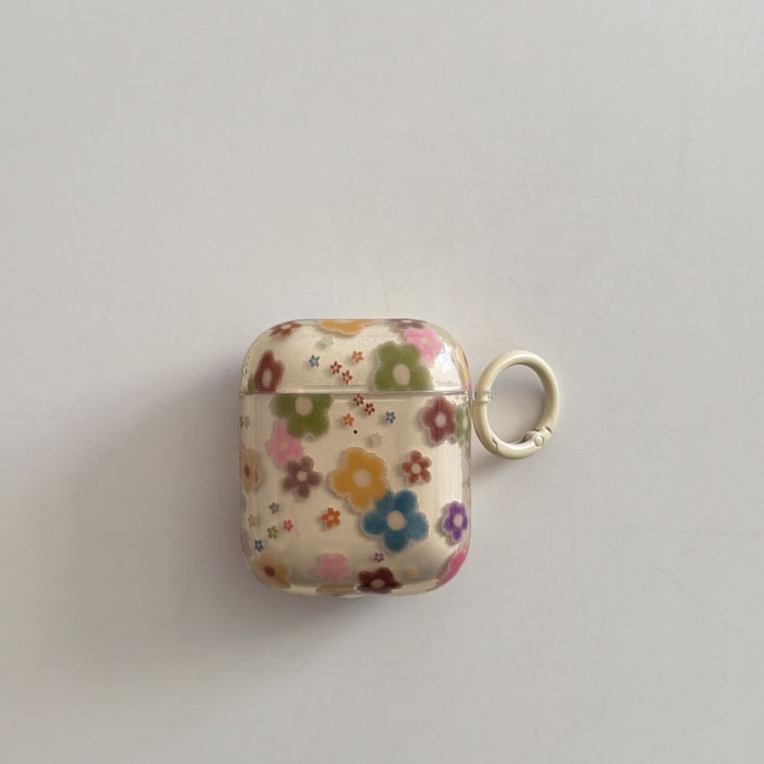 Floral Apple AirPods / Pro Earphone Case Skin