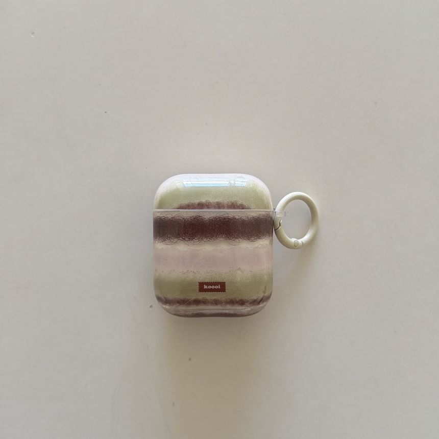 Striped Apple AirPods / Pro Earphone Case Skin