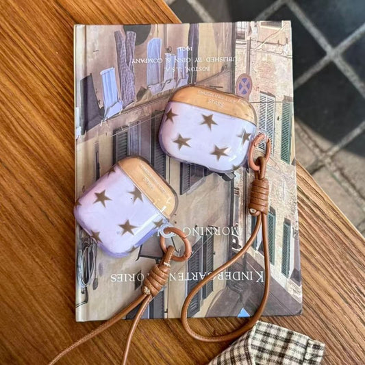 Star Apple AirPods / Pro Earphone Case Skin with Strap
