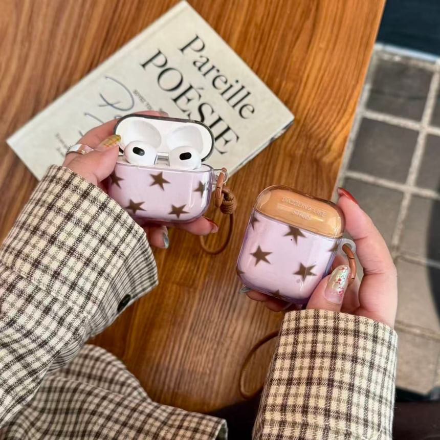 Star Apple AirPods / Pro Earphone Case Skin with Strap