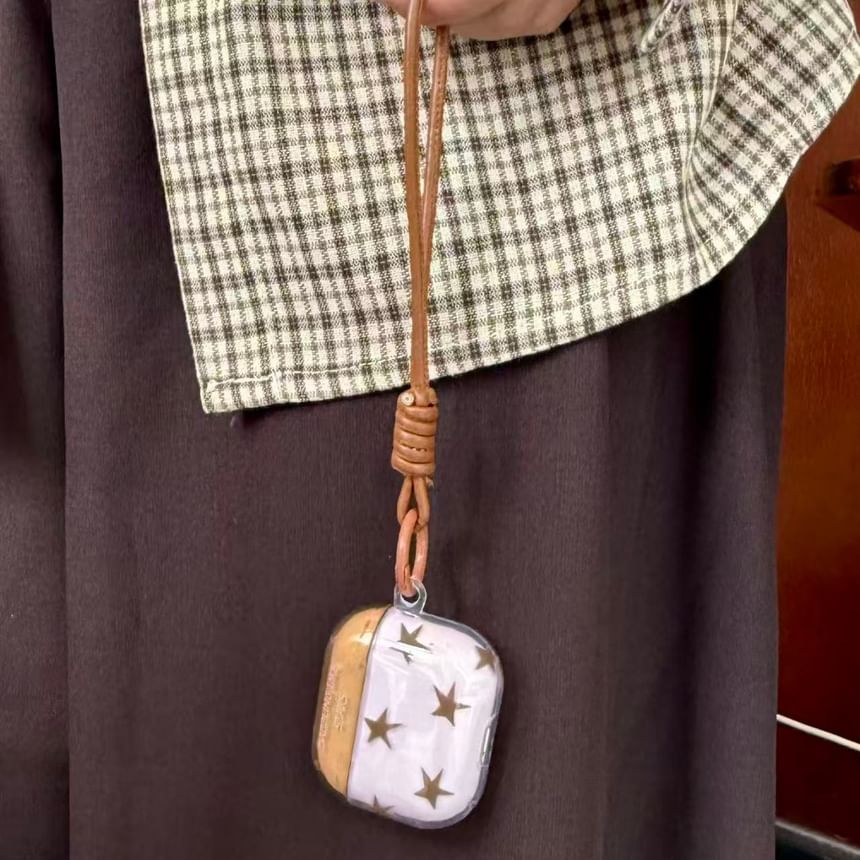 Star Apple AirPods / Pro Earphone Case Skin with Strap