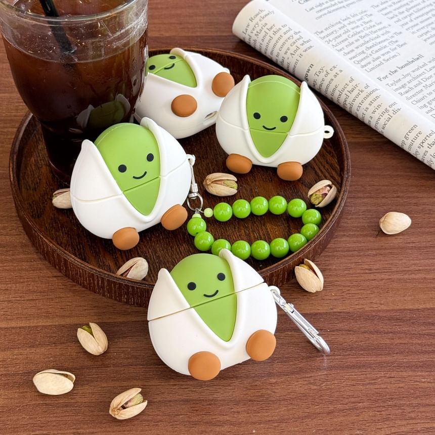 Pistachio Apple AirPods / Pro Earphone Case Skin / Strap / Set