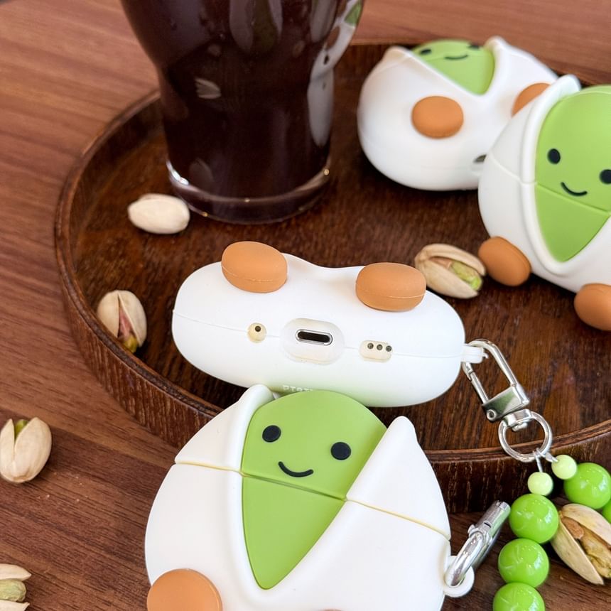 Pistachio Apple AirPods / Pro Earphone Case Skin / Strap / Set