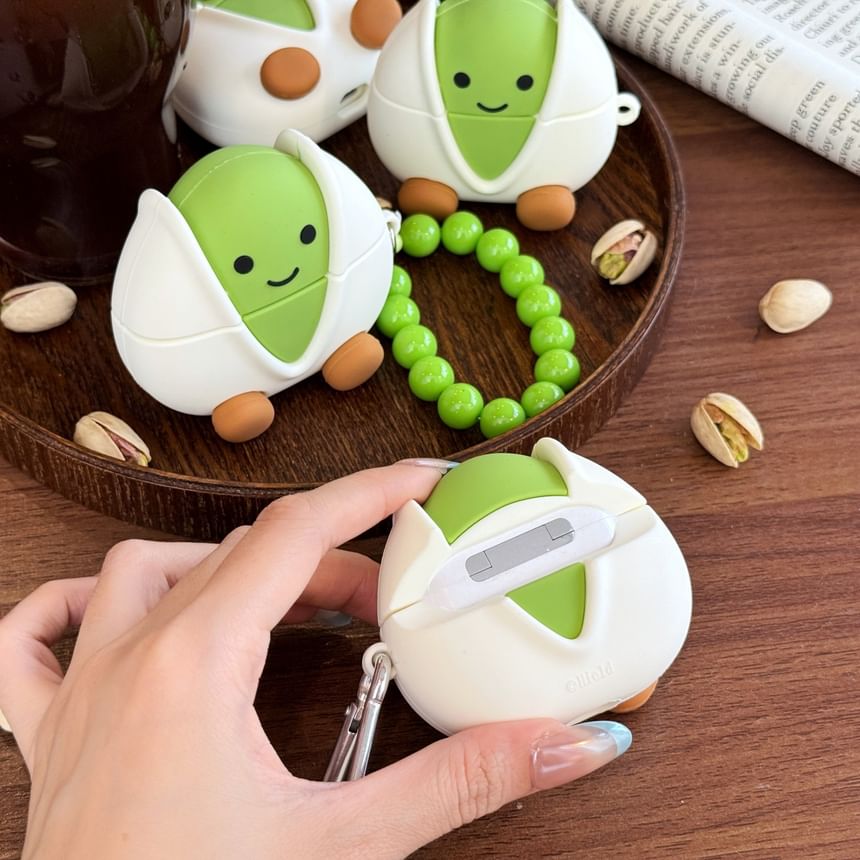 Pistachio Apple AirPods / Pro Earphone Case Skin / Strap / Set