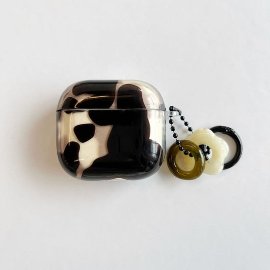 Print Apple AirPods / Pro Earphone Case Skin with Floral Charm