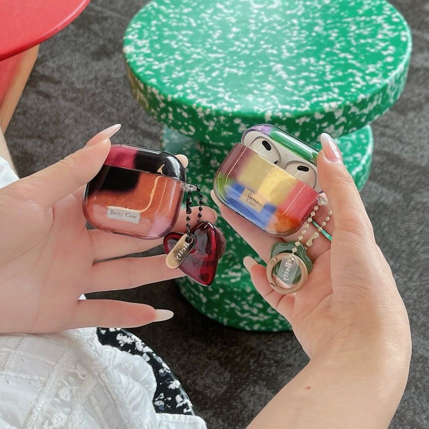 Print Apple AirPods / Pro Earphone Case Skin / Charm / Set