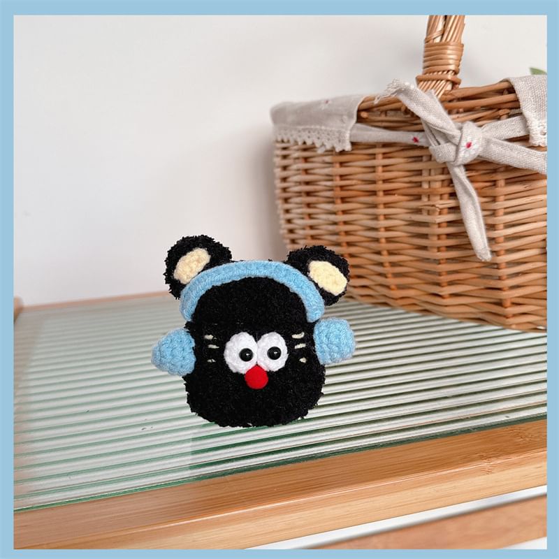 Cat Knit Apple AirPods / Pro Earphone Case Skin