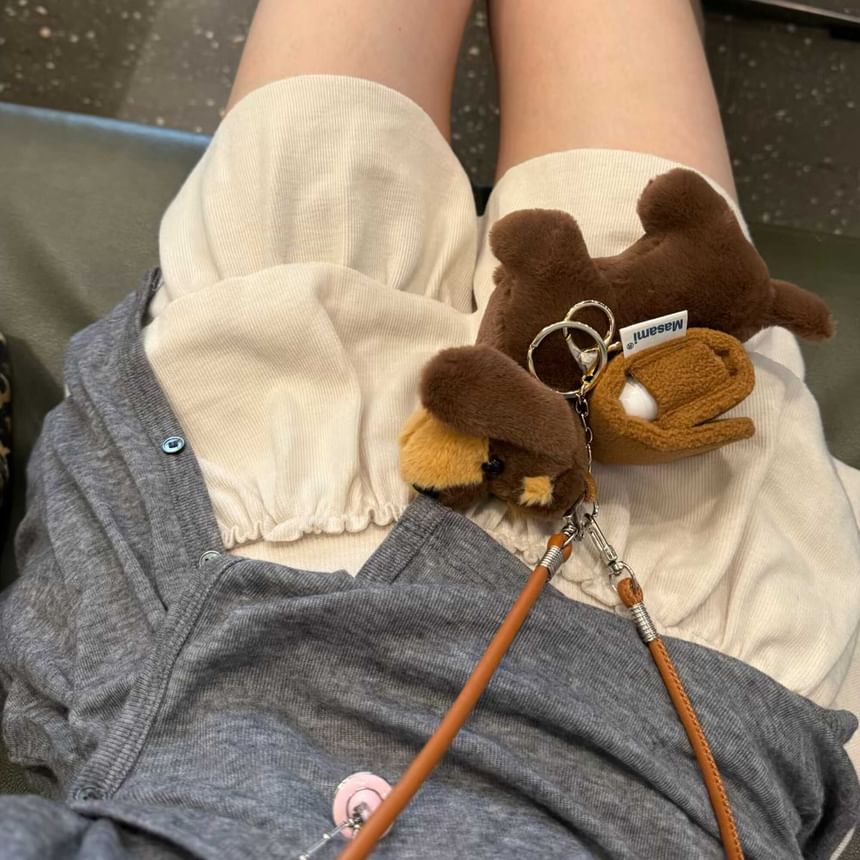 Dog Plush Apple AirPods / Pro Earphone Case Skin / Lanyard / Set