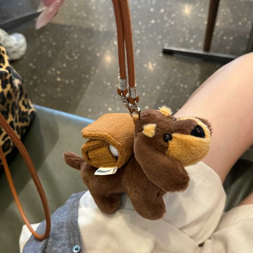 Dog Plush Apple AirPods / Pro Earphone Case Skin / Lanyard / Set