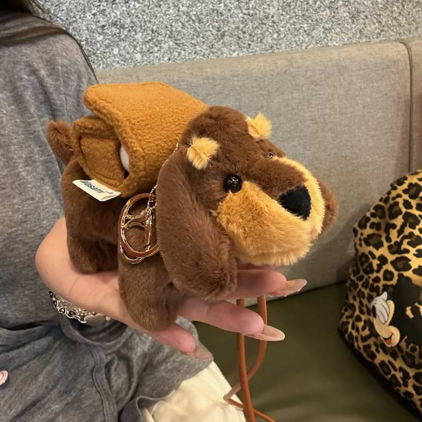 Dog Plush Apple AirPods / Pro Earphone Case Skin / Lanyard / Set