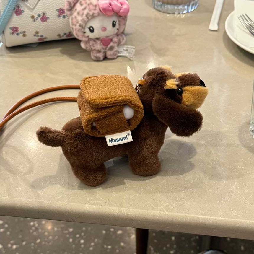 Dog Plush Apple AirPods / Pro Earphone Case Skin / Lanyard / Set