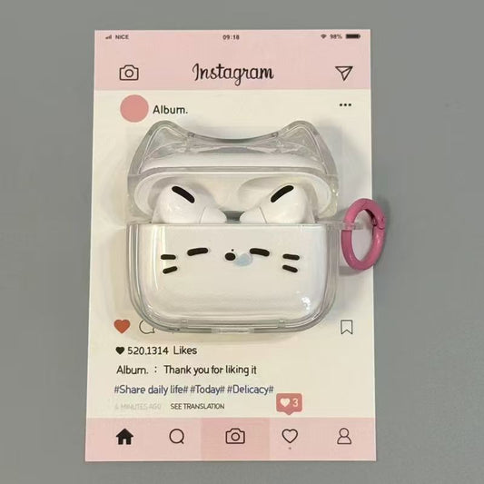 Cat Apple AirPods / Pro Earphone Case Skin