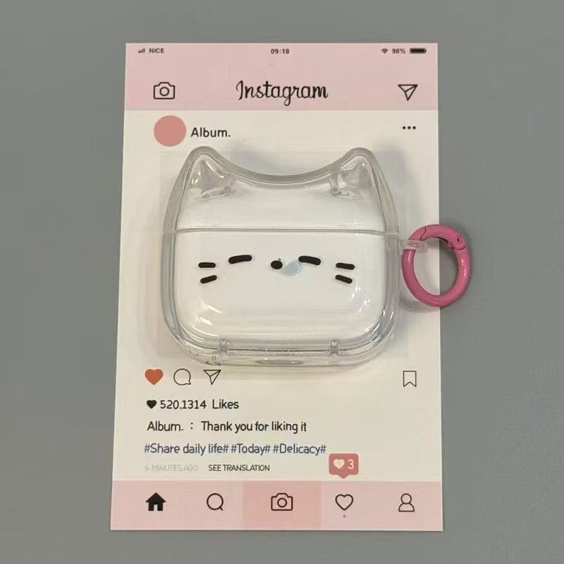 Cat Apple AirPods / Pro Earphone Case Skin