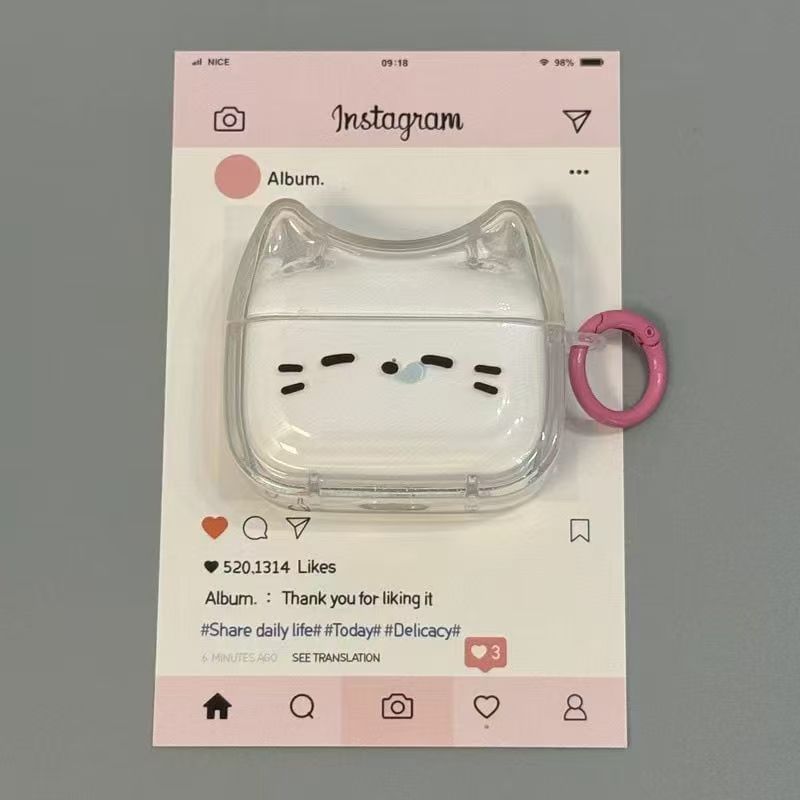 Cat Apple AirPods / Pro Earphone Case Skin