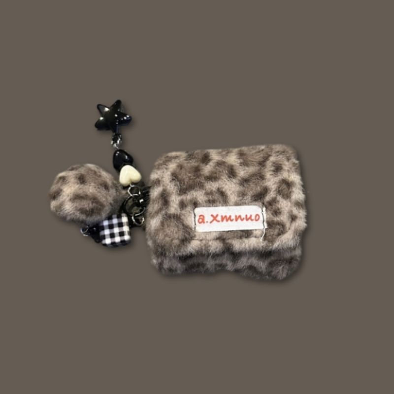 Leopard Patterned Flap Apple AirPods / Pro Earphone Case Skin