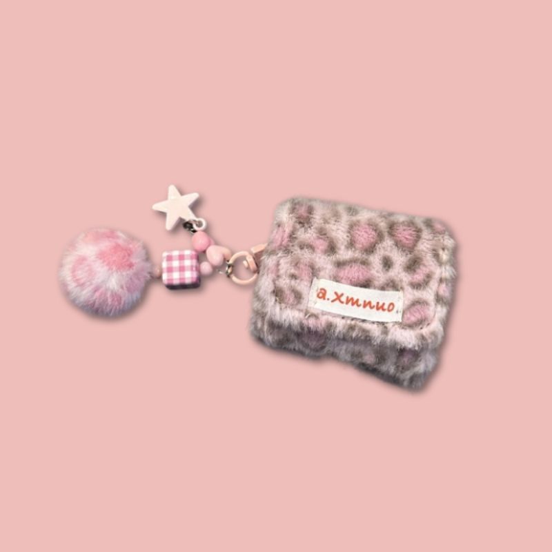 Leopard Patterned Flap Apple AirPods / Pro Earphone Case Skin