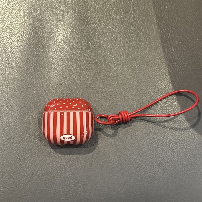 Striped Dotted Apple AirPods / Pro Earphone Case Skin