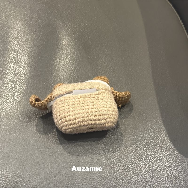Cartoon Crochet Apple AirPods / Pro Earphone Case Skin