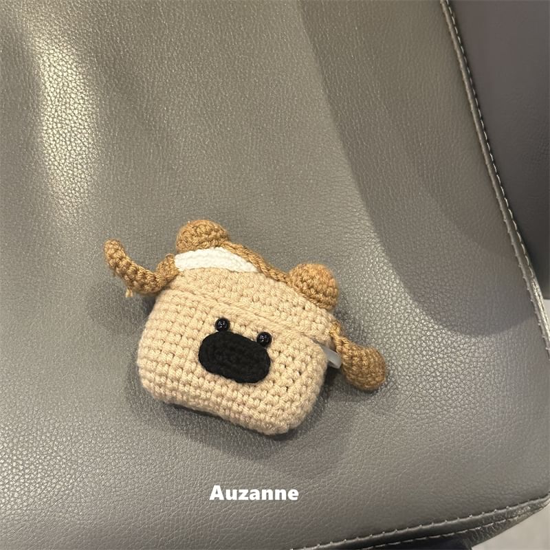Cartoon Crochet Apple AirPods / Pro Earphone Case Skin