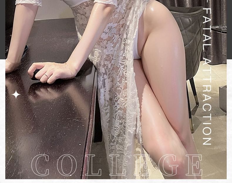 Lingerie Qipao Costume Set
