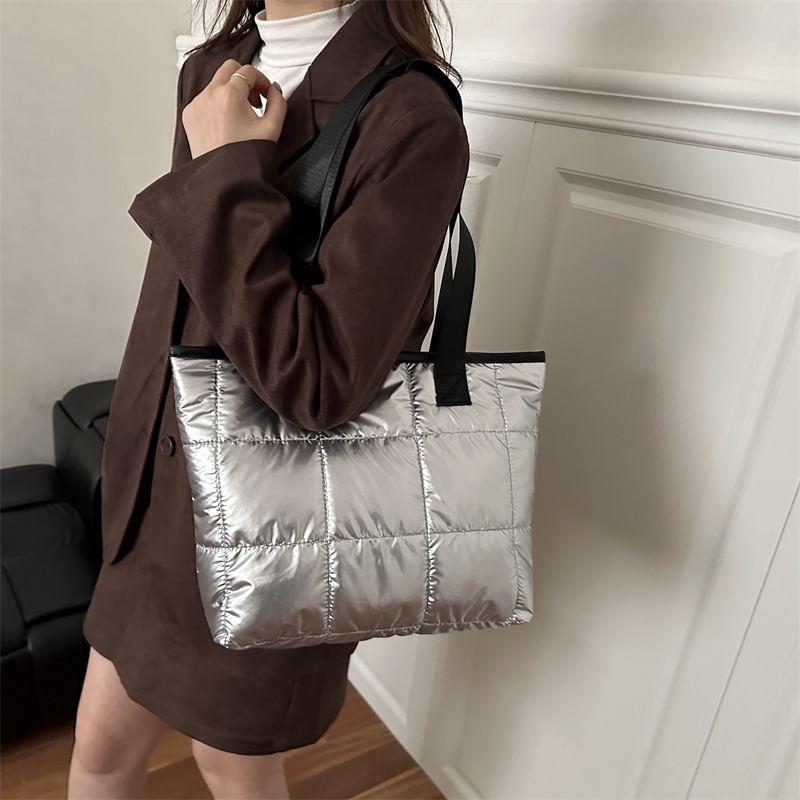 Quilted Tote Bag