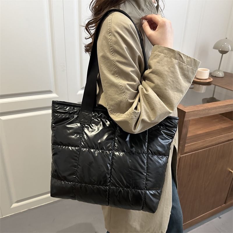 Quilted Tote Bag