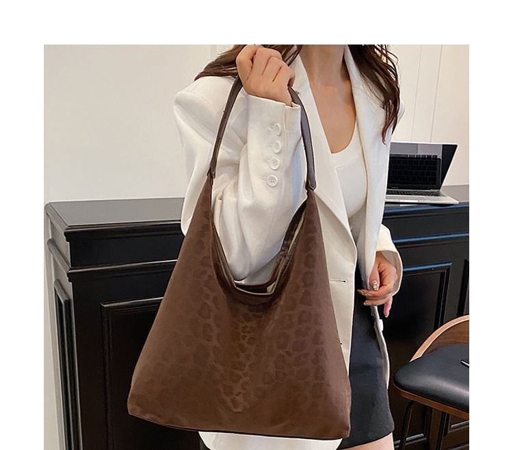 Leopard Patterned Shoulder Bag
