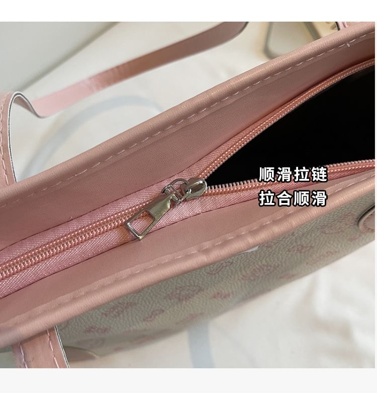 Cartoon Print Tote Bag