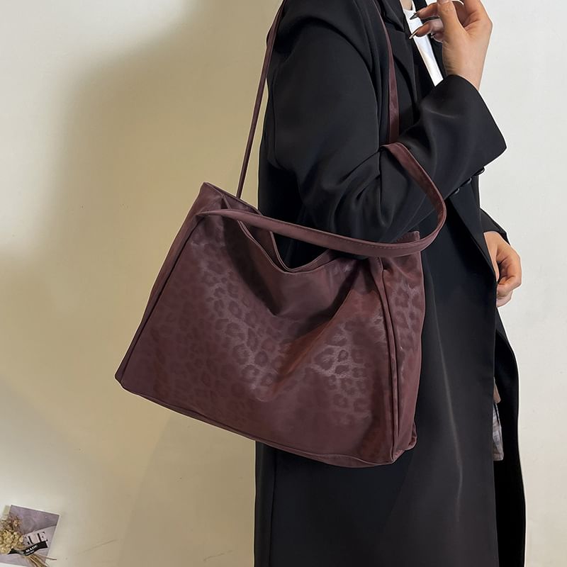 Leopard Patterned Tote Bag