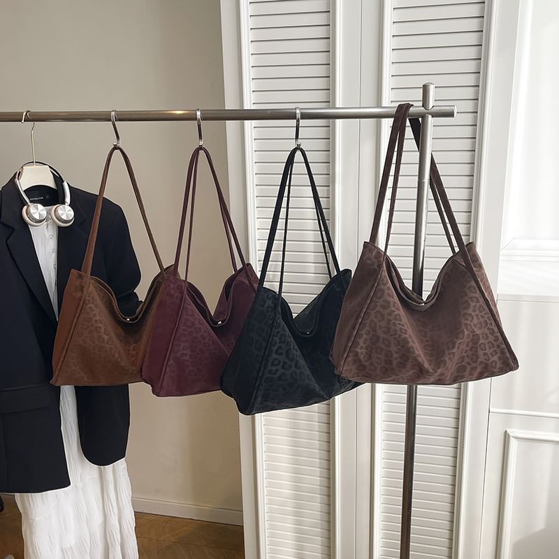 Leopard Patterned Tote Bag