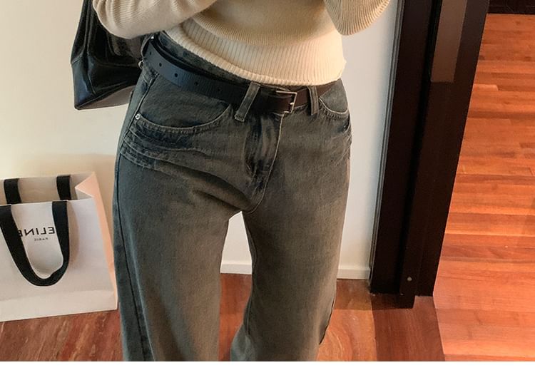 Contrast Trim Crew Neck Knit Top