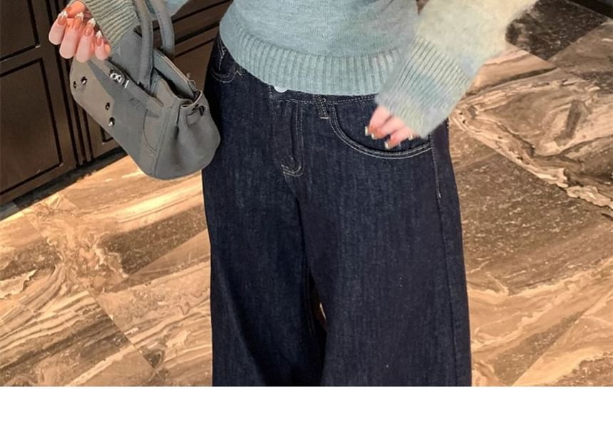 Cozy Knit Crop Tee Set with Camisole Layer